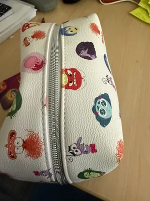 Primark Disney Pixar Inside Out 2 'Full Of Emotions' Cosmetic Pouch thumbnail 2