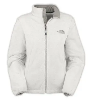 White North Face Fuzzy Jacket thumbnail 1