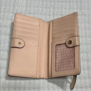 Kate Spade Tan/ light pink Wallet thumbnail 2