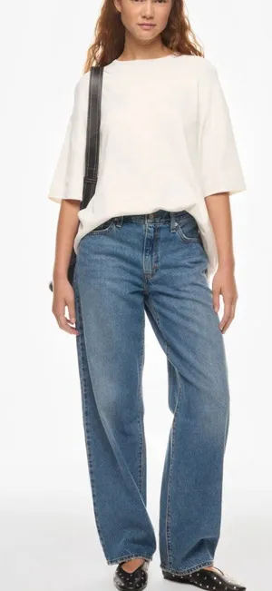 LEVI'S Baggy Dad Jeans Medium Wash Cotton Lyocell Soft Denim Sz 30 $109 thumbnail 1