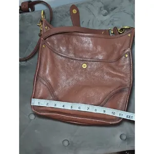 Frye Brown Leather Crossbody Bag thumbnail 10