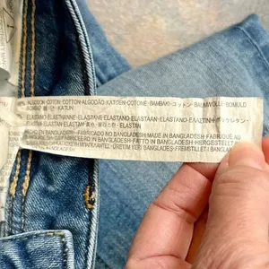 Zara Z1975 Distressed Ripped Skinny Denim Jean 4 thumbnail 7