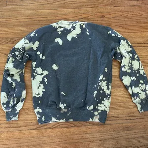 Desert dreamer tie dye skeletons pullover sweatshirt Gray thumbnail 3