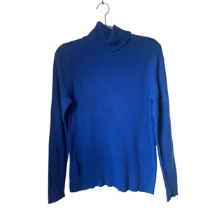 Lauren Ralph Lauren Blue Turtleneck Sweater - Large thumbnail 2