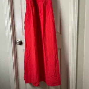 A New Day Woman’s Smocked Midi Slip Dress with pockets size large thumbnail 5