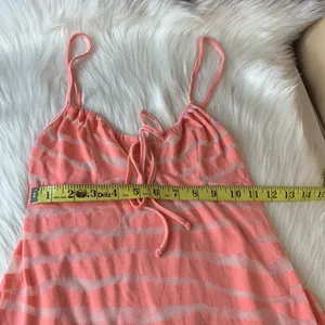 Free People Sheer Zebra Stripe Tank Size XS thumbnail 10