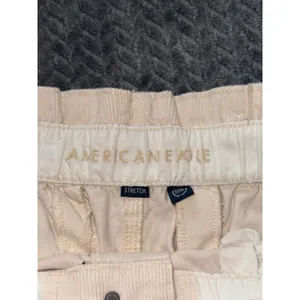 American Eagle Women's Real Good Stretch‎ Baggy Corduroy Cargo Pants Size 8 thumbnail 3