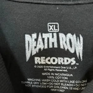 Death Row Records Electric Chair Inmate Logo Long Sleeve XL thumbnail 4