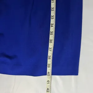 Cache Bodycon Dress Womens XS Blue Studded Keyhole Ruched Vintage‎ Long Sleeve thumbnail 9