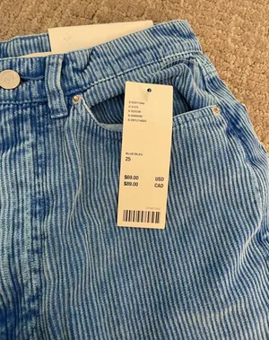 Urban Outfitters pants ribbed thumbnail 2