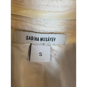 Sabina Musayev Women Bohemian Black Tencel Blend Pants Size XS thumbnail 5