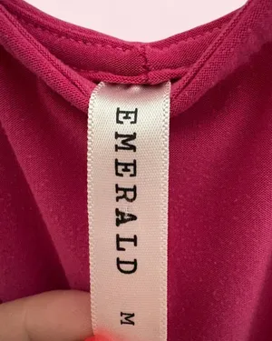 Emerld maxi dress pink floral thumbnail 3