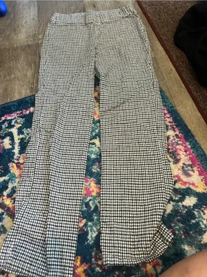 Free people plaid trousers xs thumbnail 4