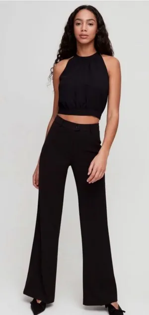 ✨WILFRED Patrice Black Sz XS Blouse✨ thumbnail 1