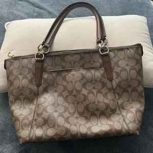 Coach Tan Signature‎ Tote Bag thumbnail 15