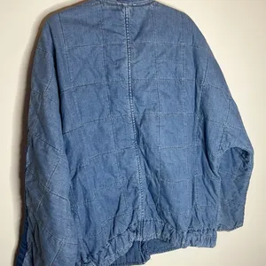 Free People Dolman Quilted Knit Jacket, Cali Indigo xL thumbnail 11
