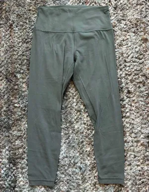 Sage green  leggings thumbnail 1