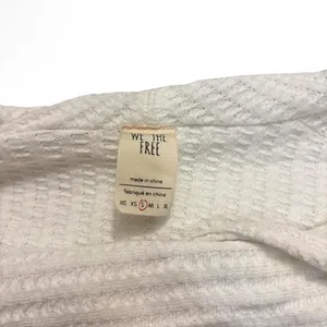 We the free cowl neck thermal sweater size small thumbnail 2