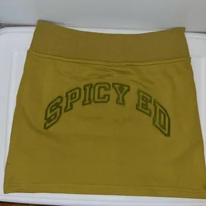 Aelfric Eden Spicy Ed Jersey Knit Mini Skirt Skort Green Women’s S NWT thumbnail 2