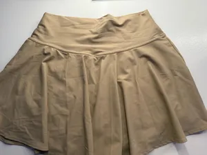khaki tennis skirt Purple thumbnail 3