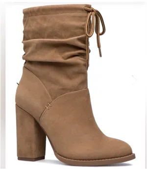 Slouchy bootie tan size 11 thumbnail 1