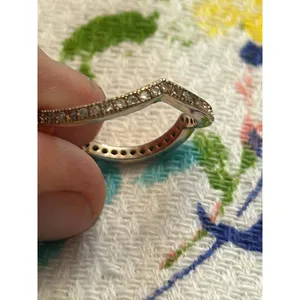 Ring 925 sterling silver size 6 thumbnail 2