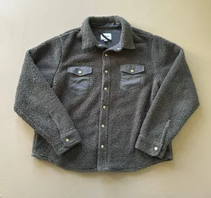 Goodfellow & Co Sherpa Long Sleeve Shacket thumbnail 1