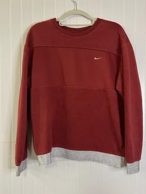 Nike Women's Therma Icon Clash Fleece Training Crew Fleece Sweatshirt Size XS thumbnail 1