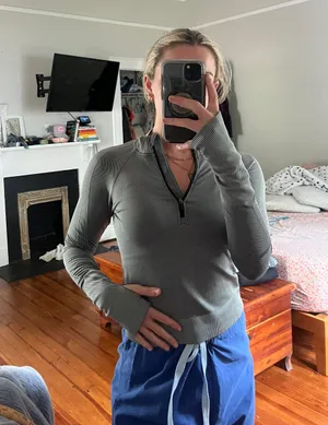 Lululemon Cropped 1/4 Zip thumbnail 1