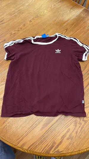 Adidas Dark Maroon Shirt thumbnail 1