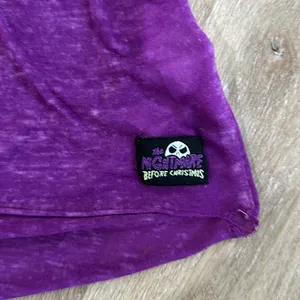 Disney NWOT nightmare before Christmas medium see through tahirt thumbnail 2