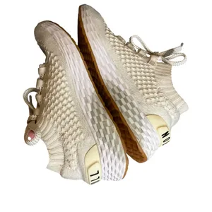 Nobull White Knit Running Shoes Size 7.5 Womens Lightweight Breathable Athletic thumbnail 8