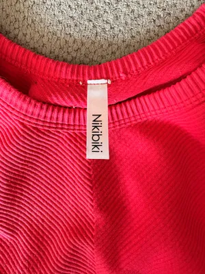 Red NIKIBIKI Top thumbnail 3