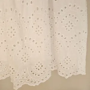 Peter Som Collective Rent the Runway White Combo Eyelet Dress Mini Sz 6 $360 thumbnail 7