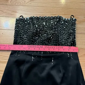 JASPER CONR AN Sexy Women's Long Evening Elegant Black Dress. Vintage thumbnail 10