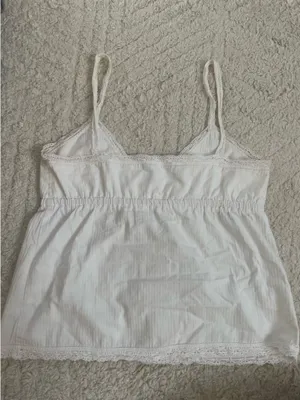Brandy Melville Tank Top White thumbnail 2