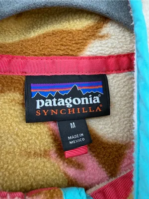 Patagonia Synchilla Snap-T Feather Dance Fleece Pullover Women’s M SP16 thumbnail 6
