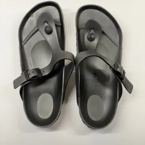 Birkenstock Gizeh EVA Sandals Women 39 Black Lightweight Waterproof Flip Flop thumbnail 8