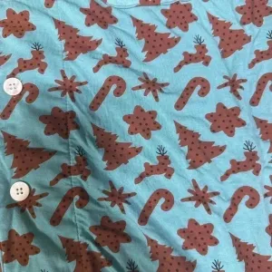 KICKEE‎ PANTS PAJAMAS Blue Size L thumbnail 2