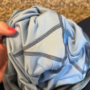 Athleta Elation Blue Tie Dye Print Leggings Medium thumbnail 8