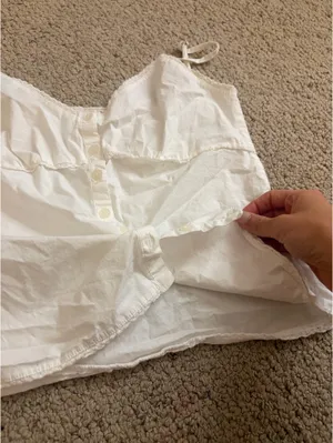 Brandy Melville Top Tank White thumbnail 3