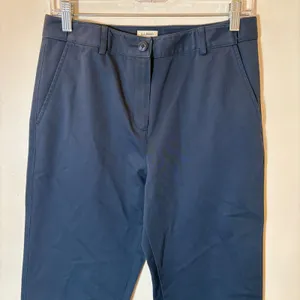 L.L. Bean Wrinkle-Free Bayside Pants High-Rise Hidden Comfort Waist Straight-Leg thumbnail 2