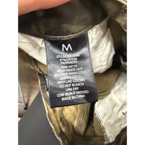 American Bazi Camo Cargo Pants Women's Medium Wide Leg Y2K Utility thumbnail 3