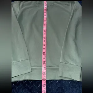 PATAGONIA Regenerative Organic Cotton Hoody‎ Sweatshirt Hemlock Green Size 2XS thumbnail 7