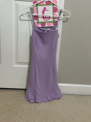 Lucy in the Sky Lavender Sleeveless Bow-Back Dress thumbnail 4