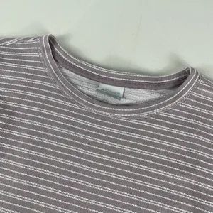 Columbia Top Shirt Women's XS 3/4 Sleeve Purple Textured Stripes Cotton‎ Ladies thumbnail 2