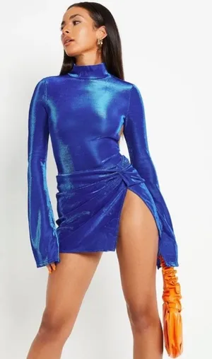 Blue Two Piece Size XS thumbnail 1