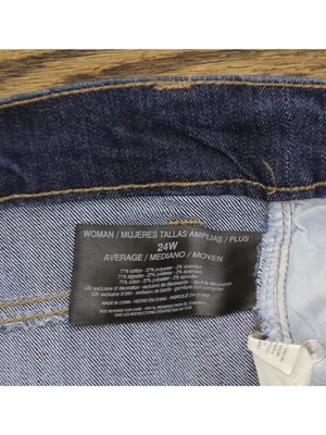 NWT Gloria Vanderbilt Amanda Classic Jeans 30062704 Madison Blue 24W thumbnail 7