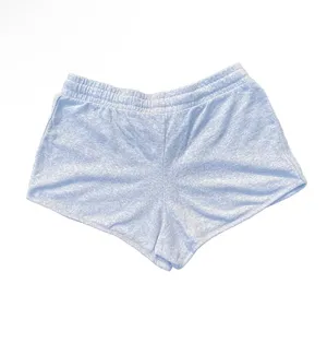 🩵🩶 Messy Bun Just Chillin’ Size Medium (Small) Heathered Grey Kindness University Dolphin Shorts 🩶🩵 thumbnail 2