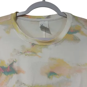 All in Motion Cloud Print Sweatshirt Pullover Athleisure Lounge XL Soft Pastel thumbnail 2